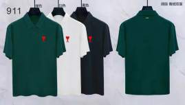 Picture of Ami Polo Shirts Short _SKUAmiM-3XL8qx1029696